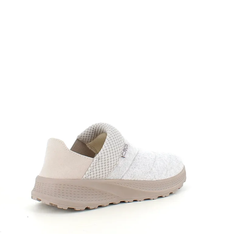 Behagelig hjemmesko i gråt filt fra CMP