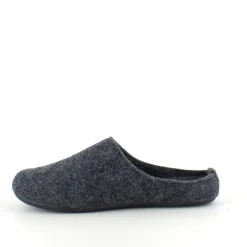 Behagelig hjemmesko i mørkegrå filt
