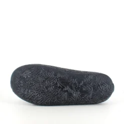 Behagelig hjemmesko i mørkegrå filt