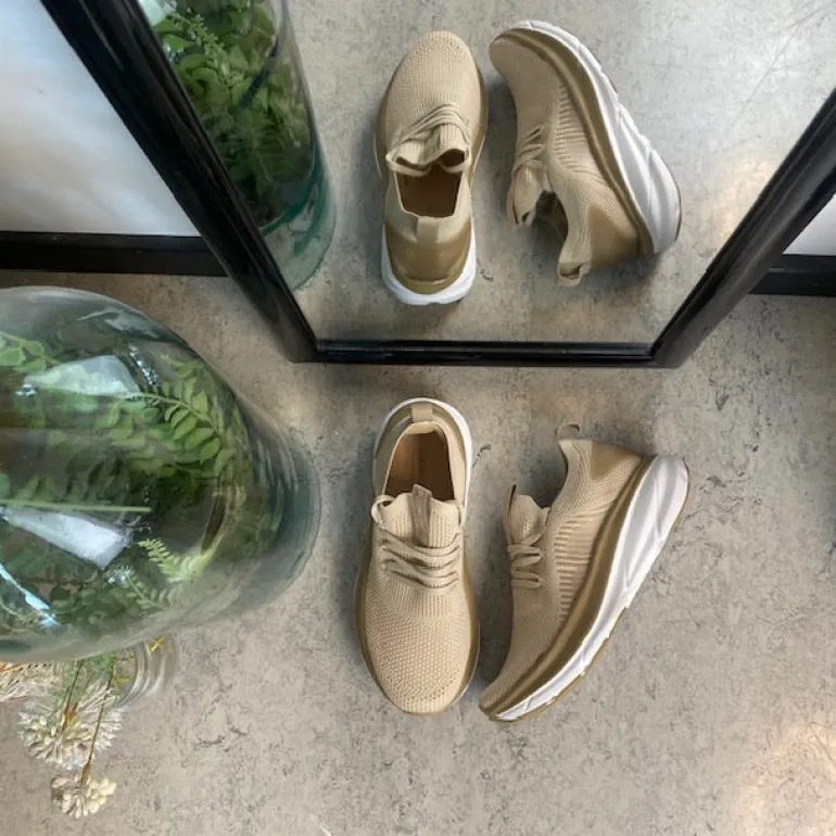 Beige Step-on sko fra Rugged Gear