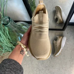 Beige Step-on sko fra Rugged Gear