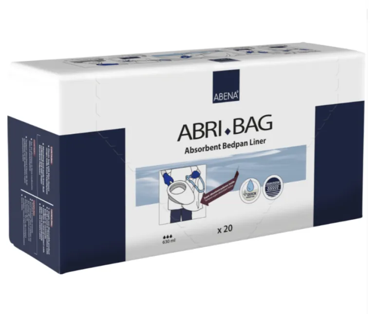 Bækkenpose med absorberende indlæg