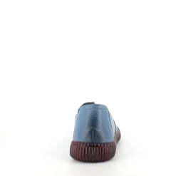 Blå ballerina i skind