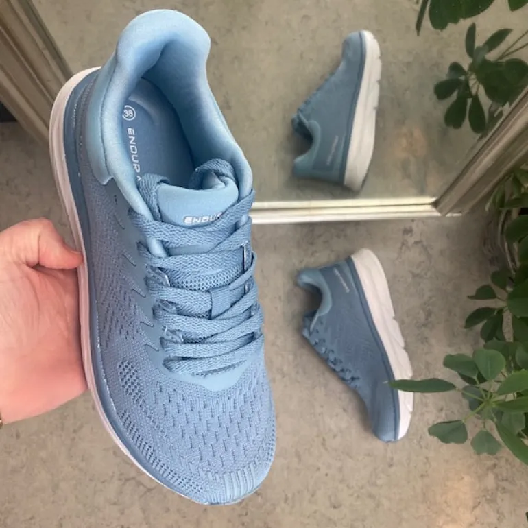 Blå ComfortFit sneakers fra Endurance