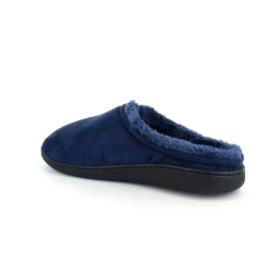 Blå herre hjemmesko med foer
