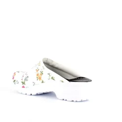 Blomstret træsko uden kap