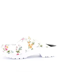 Blomstret træsko uden kap