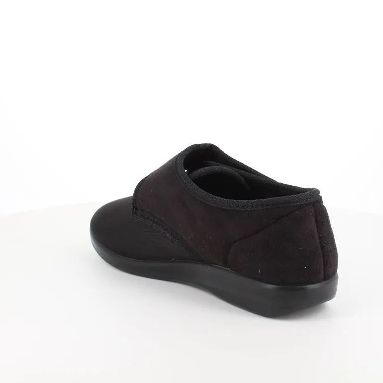 Bred sko fra OrtoMed med velcro