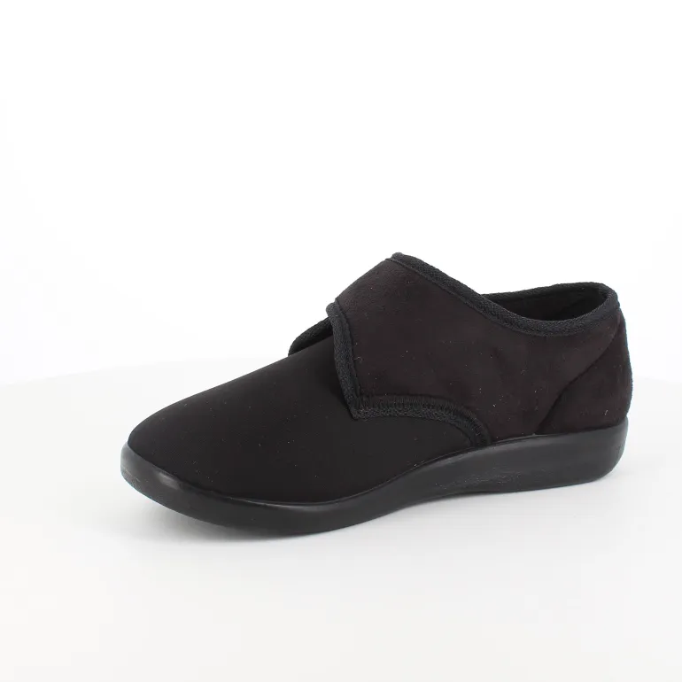 Bred sko fra OrtoMed med velcro