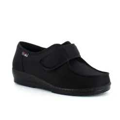 Bred sko med velcro og plads