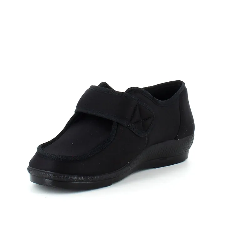 Bred sko med velcro og plads