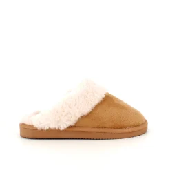 Brun Slip on hjemmesko med god bredde