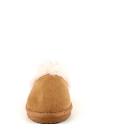 Brun Slip on hjemmesko med god bredde