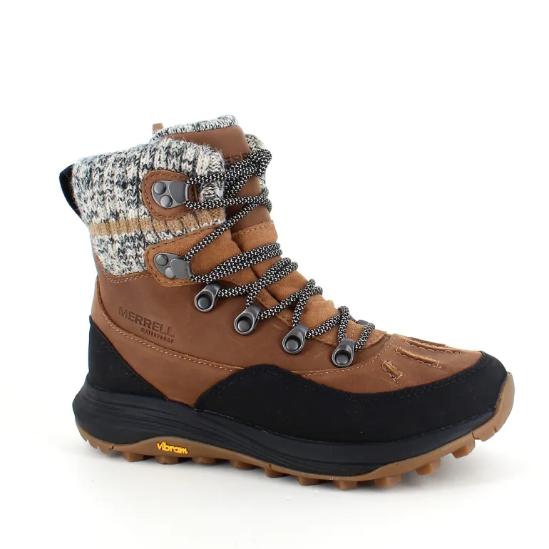 Brun, vandtæt, foret Merrell vandrestøvle