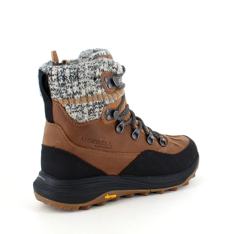 Brun, vandtæt, foret Merrell vandrestøvle