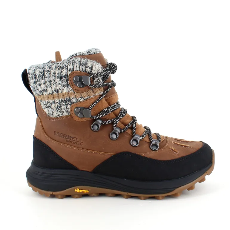 Brun, vandtæt, foret Merrell vandrestøvle