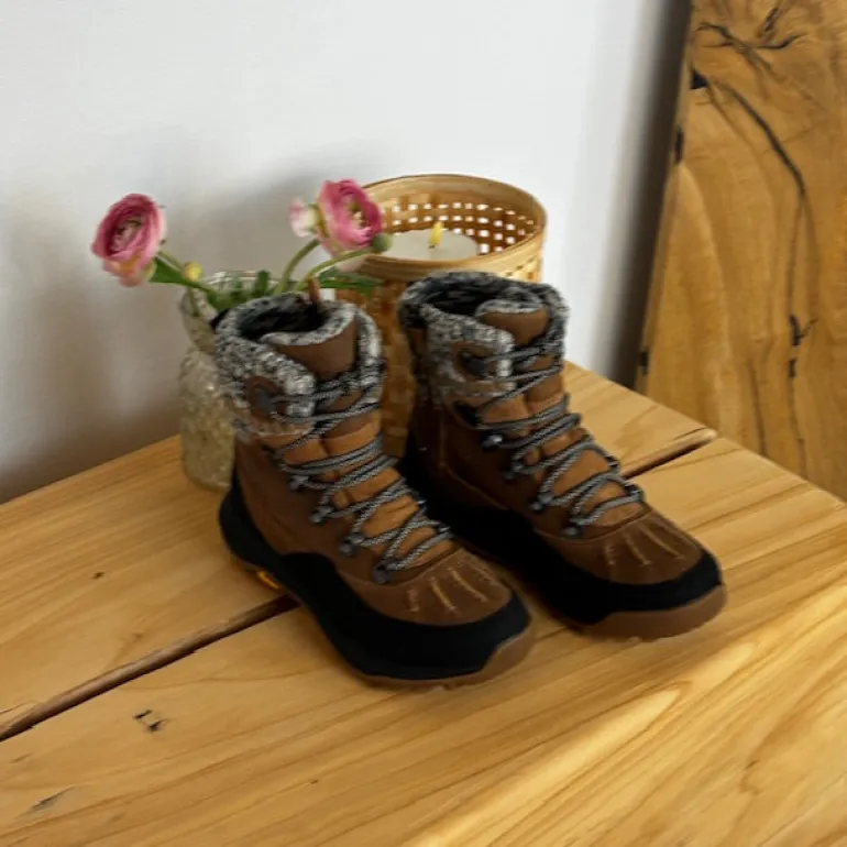 Brun, vandtæt, foret Merrell vandrestøvle