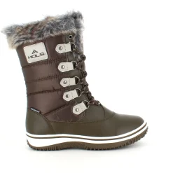 Brun vandtæt vinterstøvle fra Mols