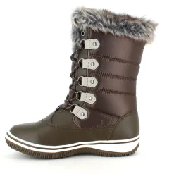 Brun vandtæt vinterstøvle fra Mols