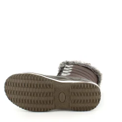 Brun vandtæt vinterstøvle fra Mols