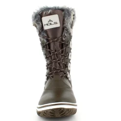 Brun vandtæt vinterstøvle fra Mols