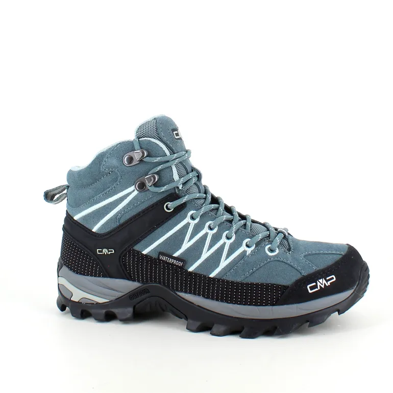 CMP vandtæt vandrestøvle i flot grøn farve