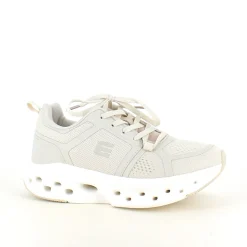 Cremefarvet Endurance sportssko med masser af stødabsorbering