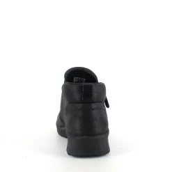 Elegant sort støvlet med meomory foam fra Skechers