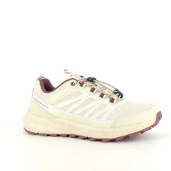 Endurance vandtæt sko i beige med stødabsorberende sål