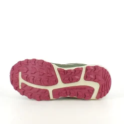 Endurance vandtæt sko i grøn med stødabsorberende sål