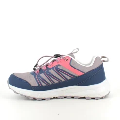 Endurance vandtæt sko i lilla med stødabsorberende sål