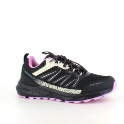 Endurance vandtæt sko i sort med stødabsorberende sål