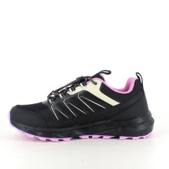 Endurance vandtæt sko i sort med stødabsorberende sål