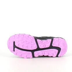 Endurance vandtæt sko i sort med stødabsorberende sål