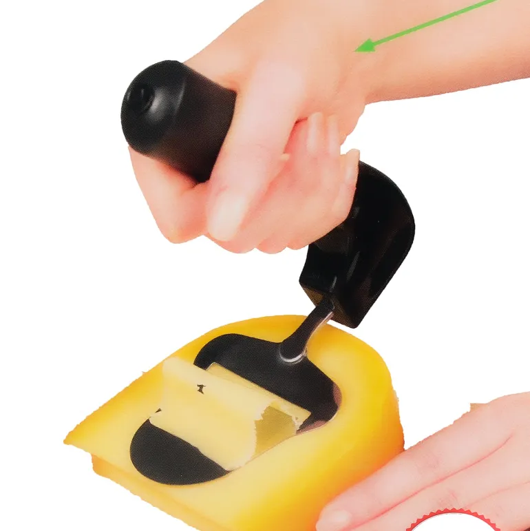 Ergonomisk ostehøvl