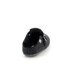 Filtsko slip on i mørkgrå