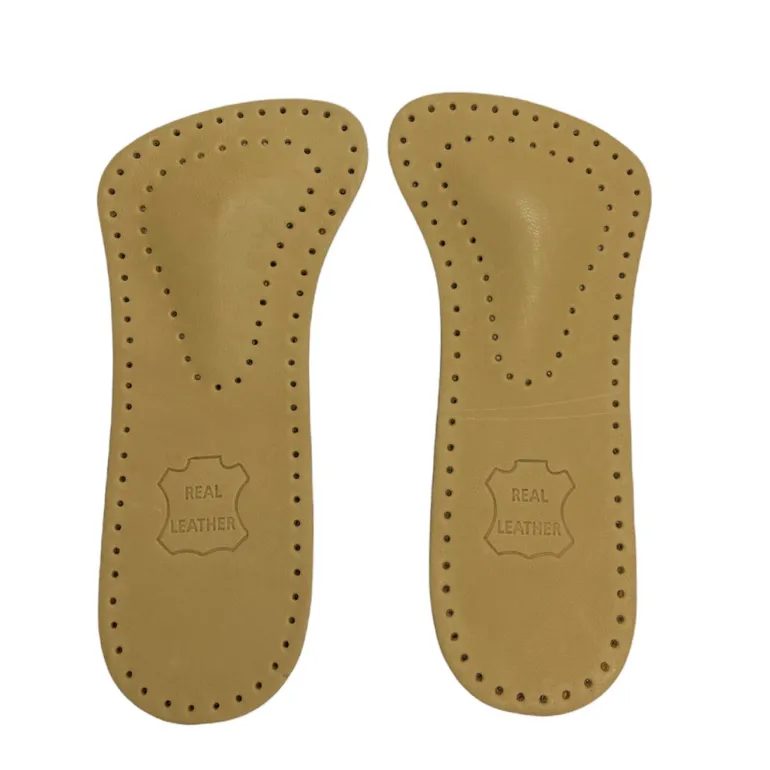 2GO ortopædisk 3/4 sål i læder med pelotte