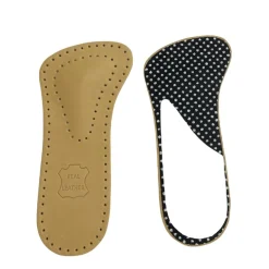 2GO ortopædisk 3/4 sål i læder med pelotte