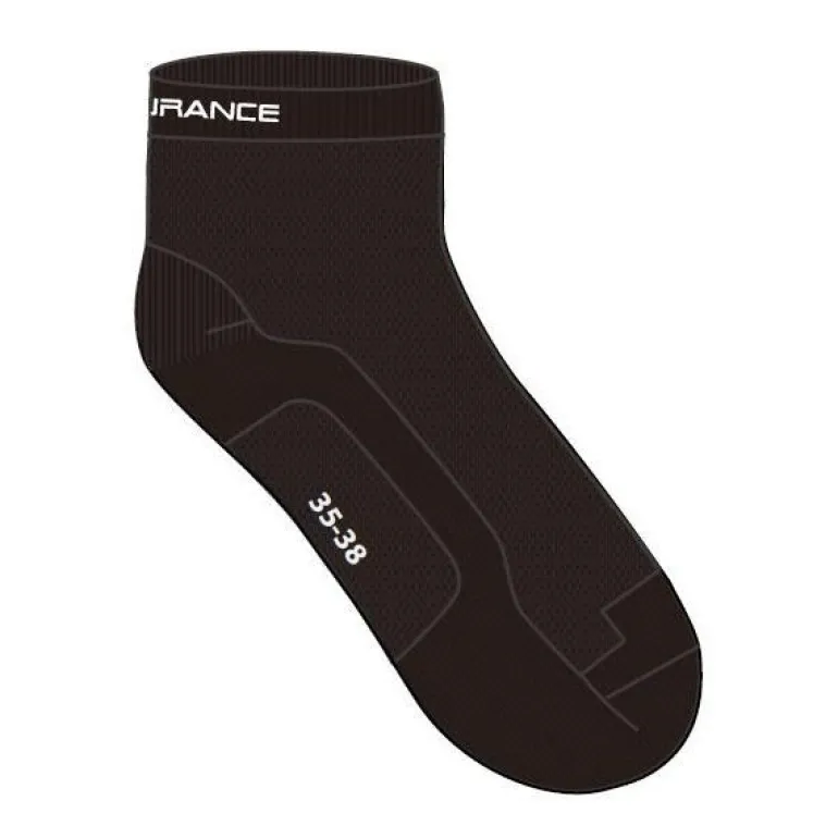 God arbejdstrømpe i sort