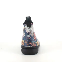 Green Comfort gummistøvle i tigerprint med svangstøtte