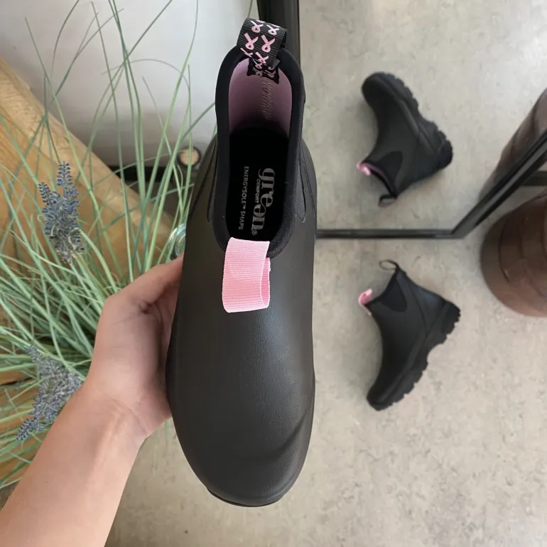 Green Comfort gummistøvle med Støt Brysterne detaljer