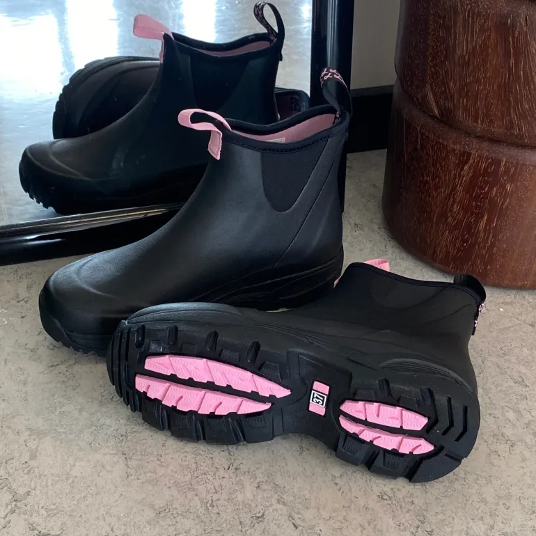 Green Comfort gummistøvle med Støt Brysterne detaljer