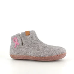 Green Comfort uld hjemmesko med Støt Brysterne logo