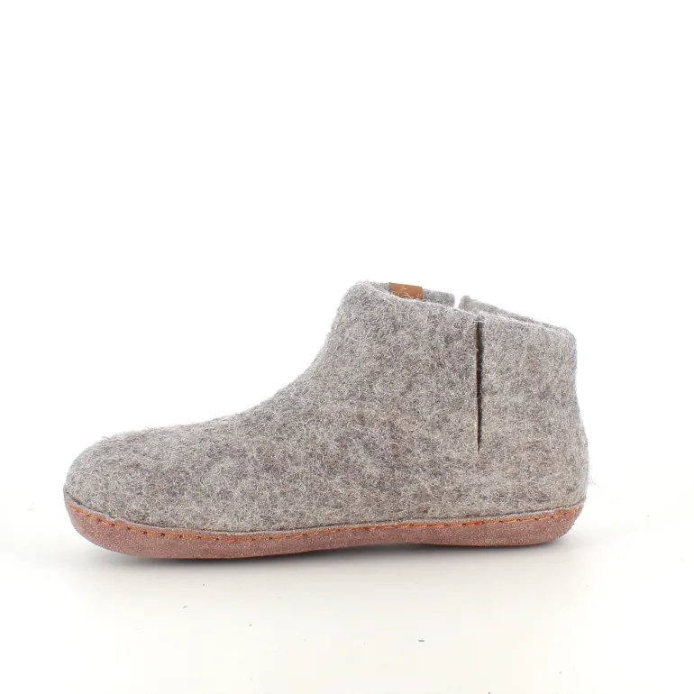 Green Comfort uld hjemmesko med Støt Brysterne logo