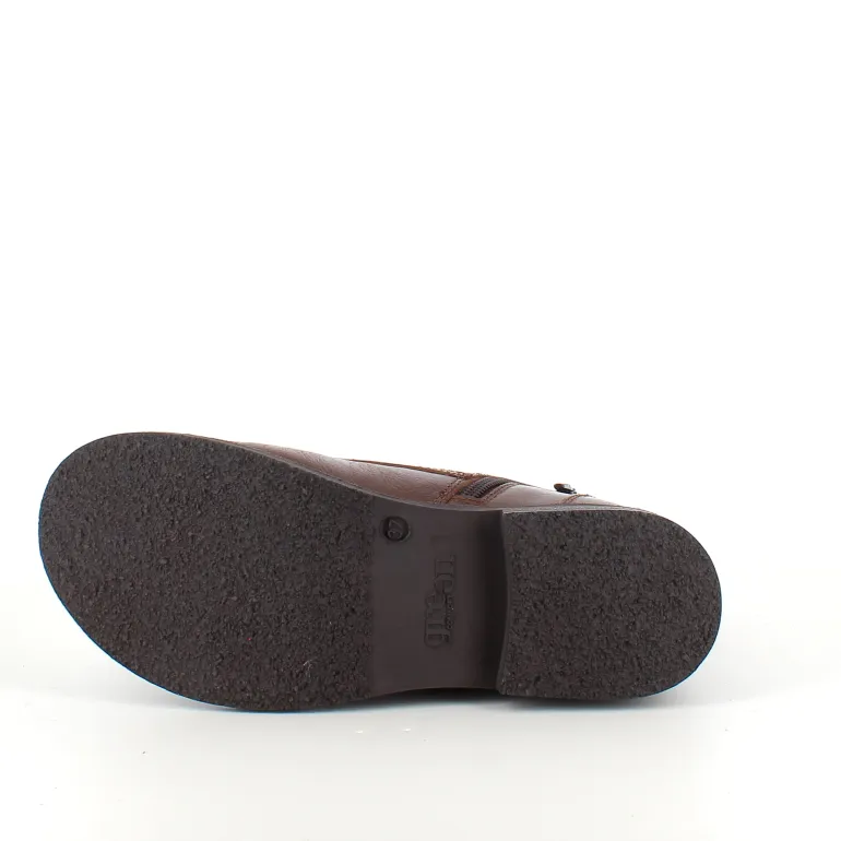 Green Comfort vinterstøvle med uldfor i brun