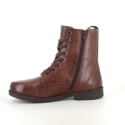 Green Comfort vinterstøvle med uldfor i brun