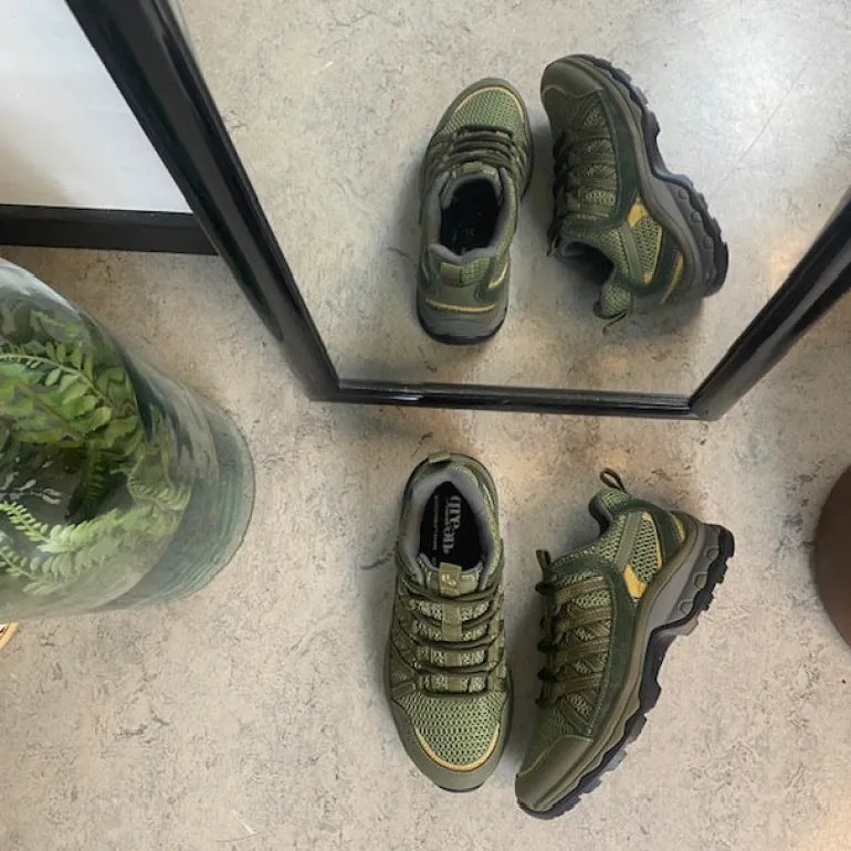 Grøn Green Comfort sko med masser af stødabsorbering