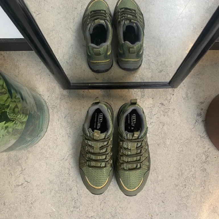 Grøn Green Comfort sko med masser af stødabsorbering