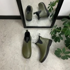 Grøn luksus gummistøvle med svangstøtte fra Green Comfort