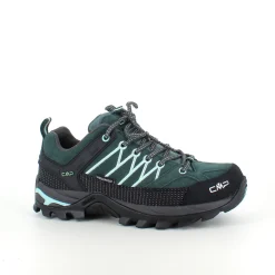 Grøn vandtæt vandresko fra CMP med flotte detaljer